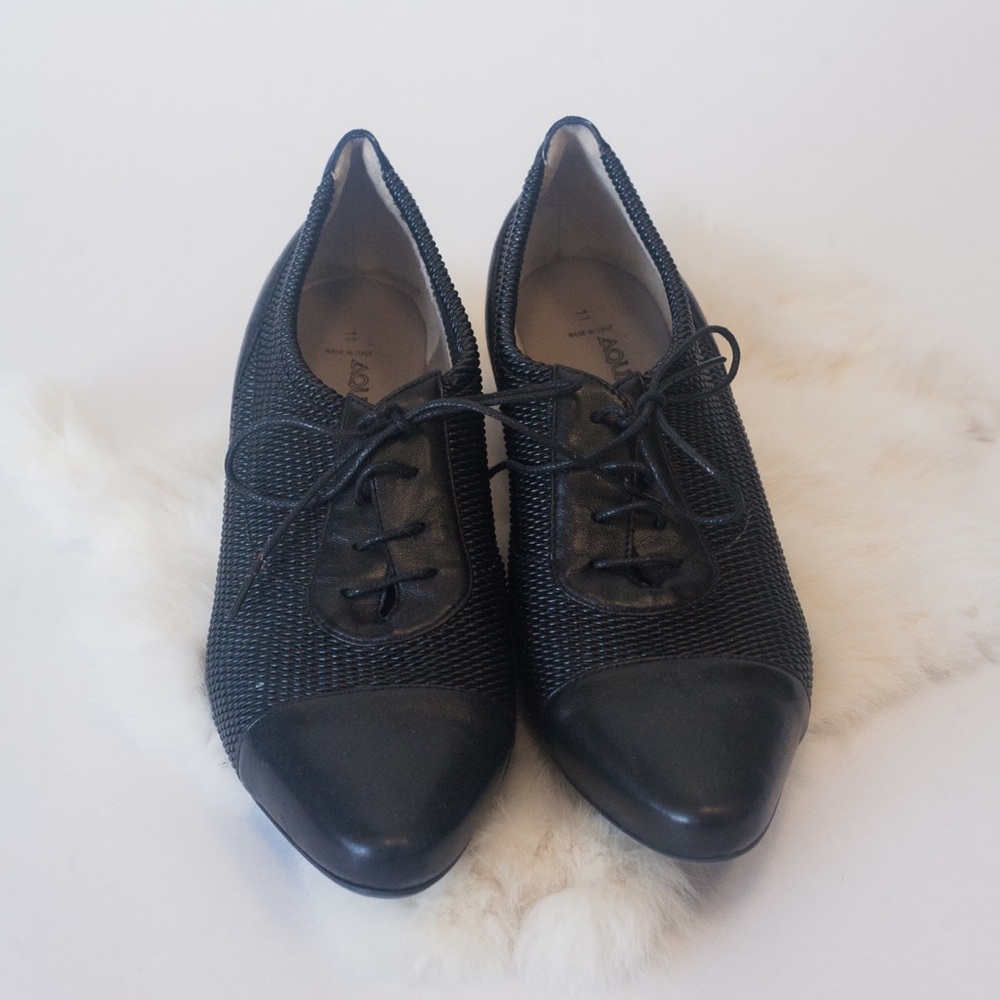 Aquatalia Oxford Wedges